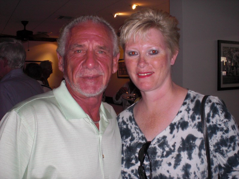 Monroe County Commissioner, Mario DeGennaro with Rhonda